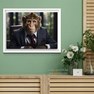 تابلو حیوانات بامزه - اسپو دکور