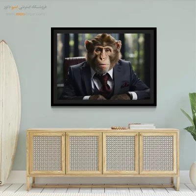 تابلو حیوانات بامزه - اسپو دکور