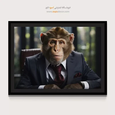 تابلو حیوانات بامزه - اسپو دکور