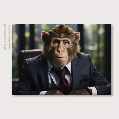 تابلو حیوانات بامزه - اسپو دکور