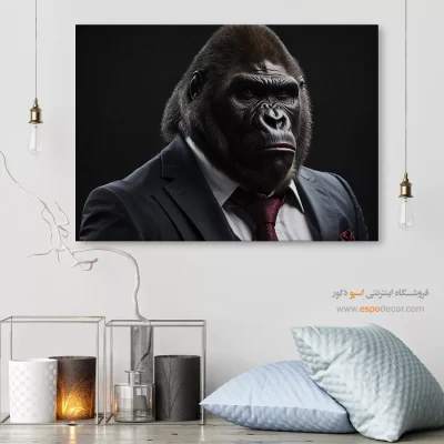 تابلو حیوانات بامزه - اسپو دکور