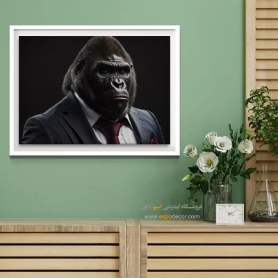 تابلو حیوانات بامزه - اسپو دکور