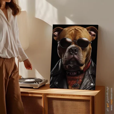 تابلو حیوانات بامزه - اسپو دکور