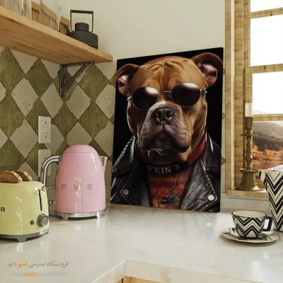 تابلو حیوانات بامزه - اسپو دکور