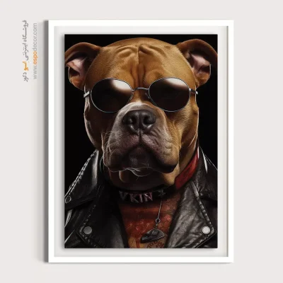 تابلو حیوانات بامزه - اسپو دکور