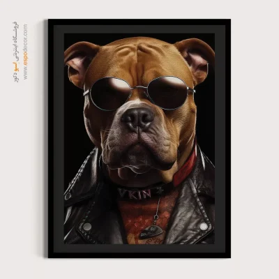 تابلو حیوانات بامزه - اسپو دکور