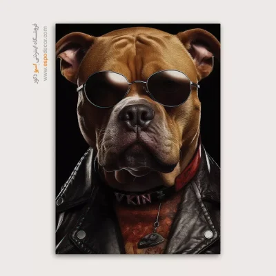 تابلو حیوانات بامزه - اسپو دکور