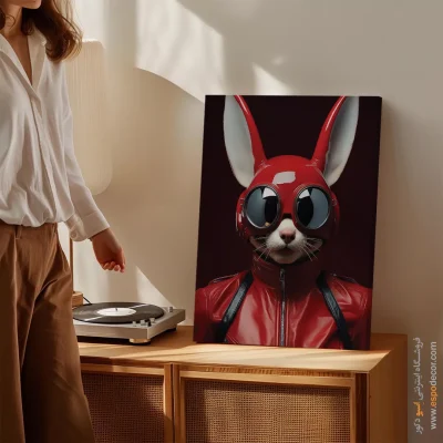 تابلو حیوانات بامزه - اسپو دکور