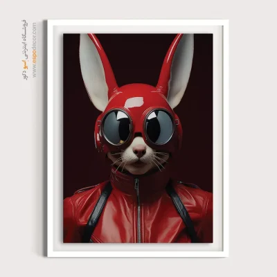 تابلو حیوانات بامزه - اسپو دکور