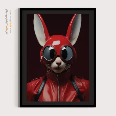 تابلو حیوانات بامزه - اسپو دکور