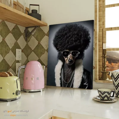 تابلو حیوانات بامزه - اسپو دکور
