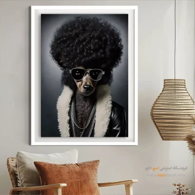 تابلو حیوانات بامزه - اسپو دکور