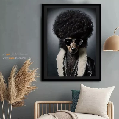 تابلو حیوانات بامزه - اسپو دکور