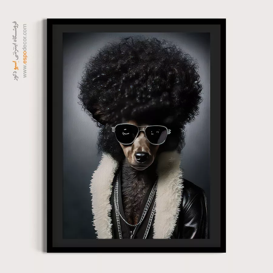 تابلو حیوانات بامزه - اسپو دکور