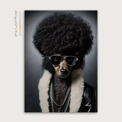 تابلو حیوانات بامزه - اسپو دکور