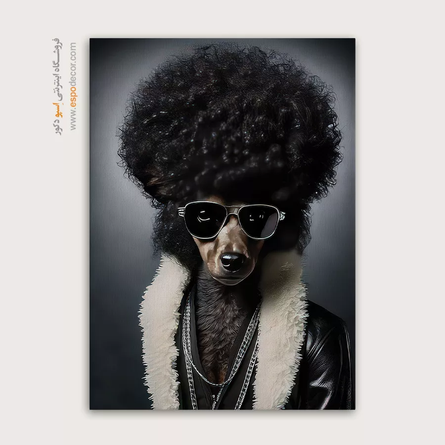 تابلو حیوانات بامزه - اسپو دکور