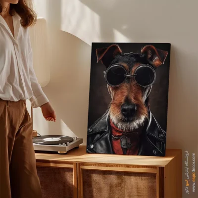 تابلو حیوانات بامزه - اسپو دکور