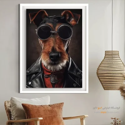 تابلو حیوانات بامزه - اسپو دکور