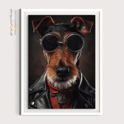 تابلو حیوانات بامزه - اسپو دکور