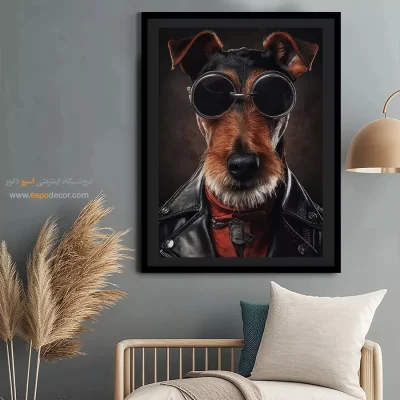 تابلو حیوانات بامزه - اسپو دکور