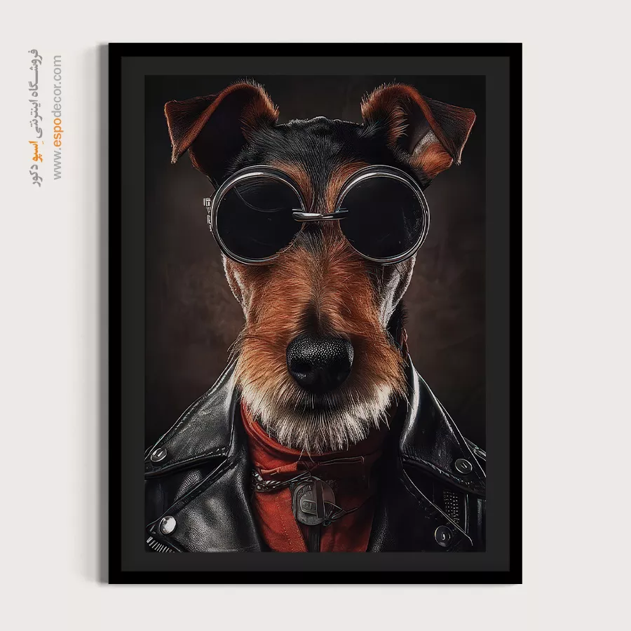 تابلو حیوانات بامزه - اسپو دکور