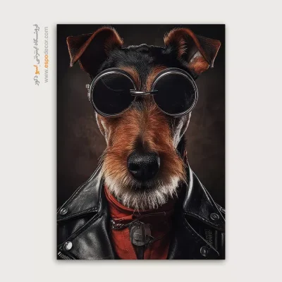 تابلو حیوانات بامزه - اسپو دکور