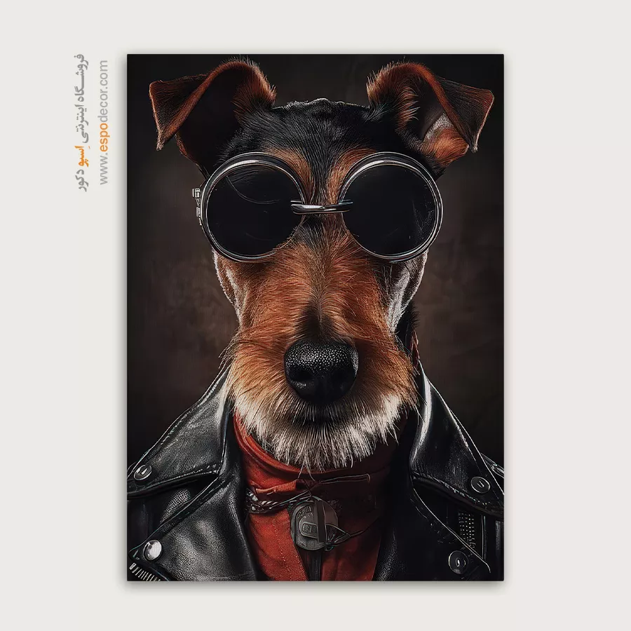 تابلو حیوانات بامزه - اسپو دکور