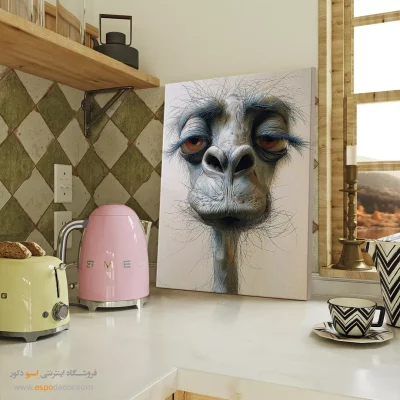 تابلو حیوانات بامزه - اسپو دکور