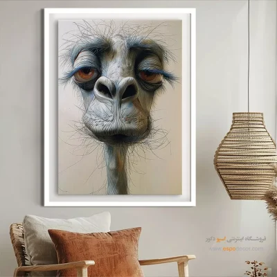 تابلو حیوانات بامزه - اسپو دکور