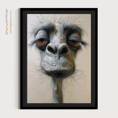 تابلو حیوانات بامزه - اسپو دکور