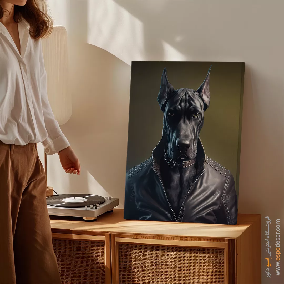 تابلو حیوانات بامزه - اسپو دکور