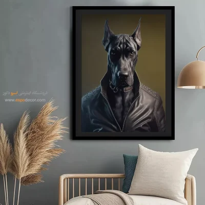 تابلو حیوانات بامزه - اسپو دکور