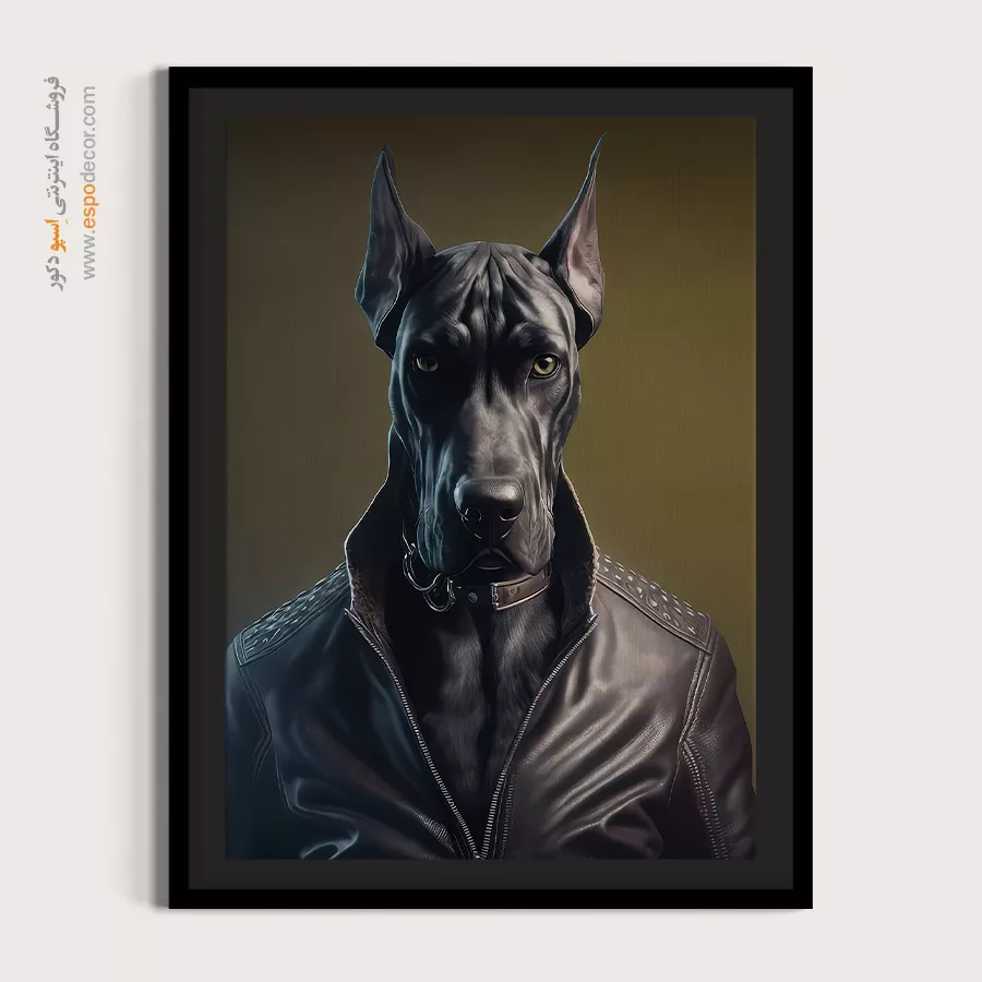 تابلو حیوانات بامزه - اسپو دکور