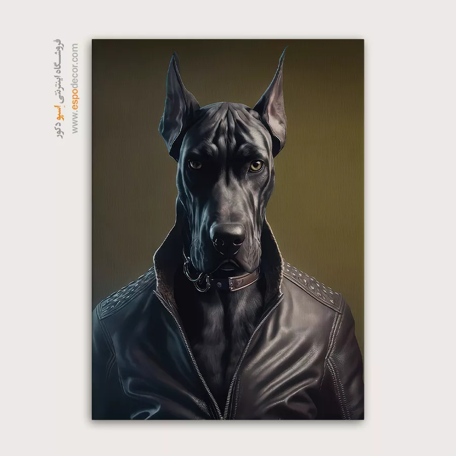 تابلو حیوانات بامزه - اسپو دکور