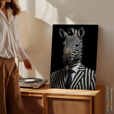 تابلو حیوانات بامزه - اسپو دکور