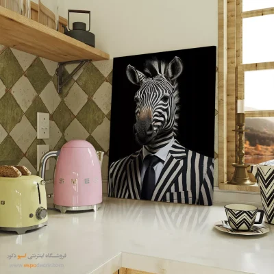تابلو حیوانات بامزه - اسپو دکور