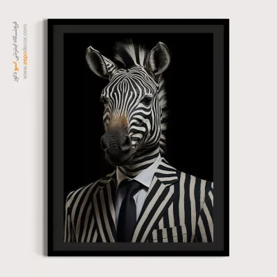 تابلو حیوانات بامزه - اسپو دکور