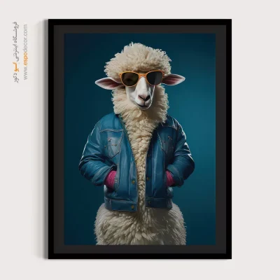 تابلو حیوانات بامزه - اسپو دکور