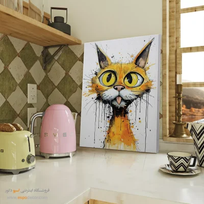 تابلو حیوانات بامزه - اسپو دکور