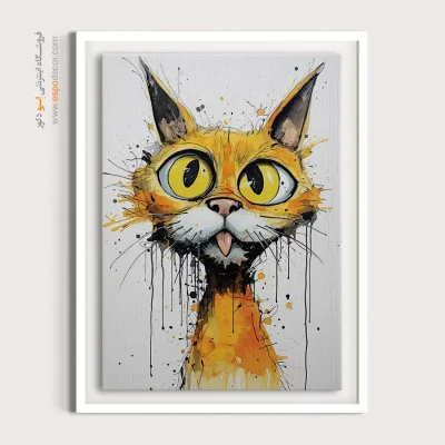 تابلو حیوانات بامزه - اسپو دکور