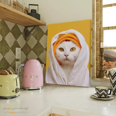 تابلو حیوانات بامزه - اسپو دکور