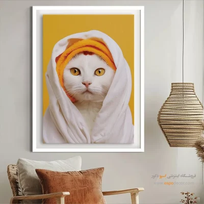 تابلو حیوانات بامزه - اسپو دکور