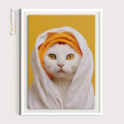 تابلو حیوانات بامزه - اسپو دکور