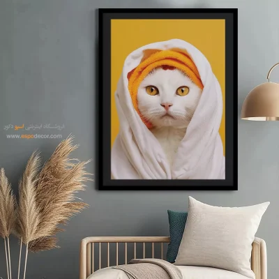 تابلو حیوانات بامزه - اسپو دکور