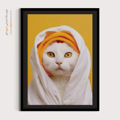 تابلو حیوانات بامزه - اسپو دکور