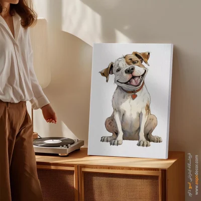 تابلو حیوانات بامزه - اسپو دکور