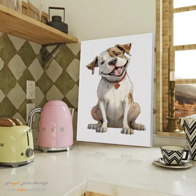 تابلو حیوانات بامزه - اسپو دکور