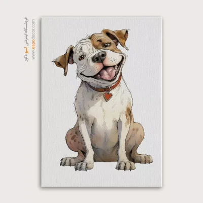 تابلو حیوانات بامزه - اسپو دکور