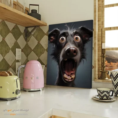 تابلو حیوانات بامزه - اسپو دکور