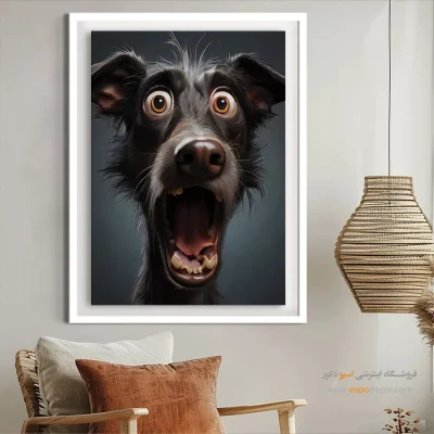 تابلو حیوانات بامزه - اسپو دکور